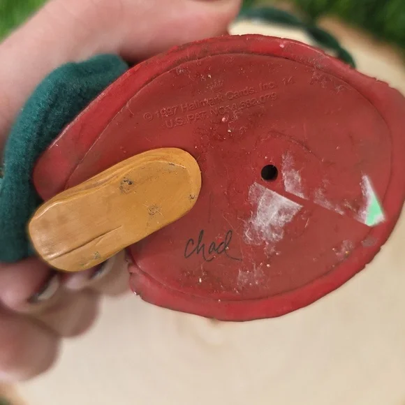 1997 Hallmark Santa Ornament Untested - Picture 5 of 5